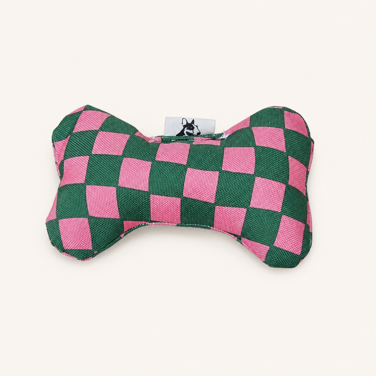 Huesito de peluche artesanal